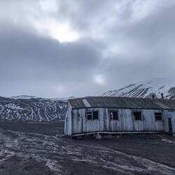 Whaling station in Whaler's Bay