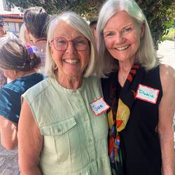 Meeting up with Sue after 10 years. We hadn't changed, of course