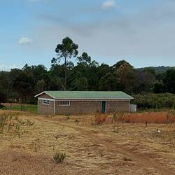 Ein Gebäude der ehemaligen Forellenzucht