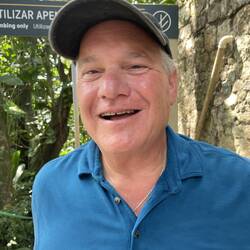 After "the climb" (see the video)