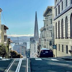 Bay Bridge in the distance