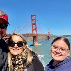 So privileged to have seen the Golden Gate on such a beautiful fine day