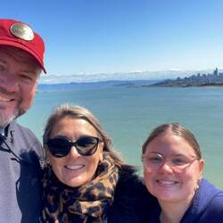 Selfie from the bridge