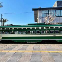 Vintage Streetcar on Fisherman's Wharf