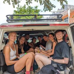 Zurück nach Santa Marta im Jeep