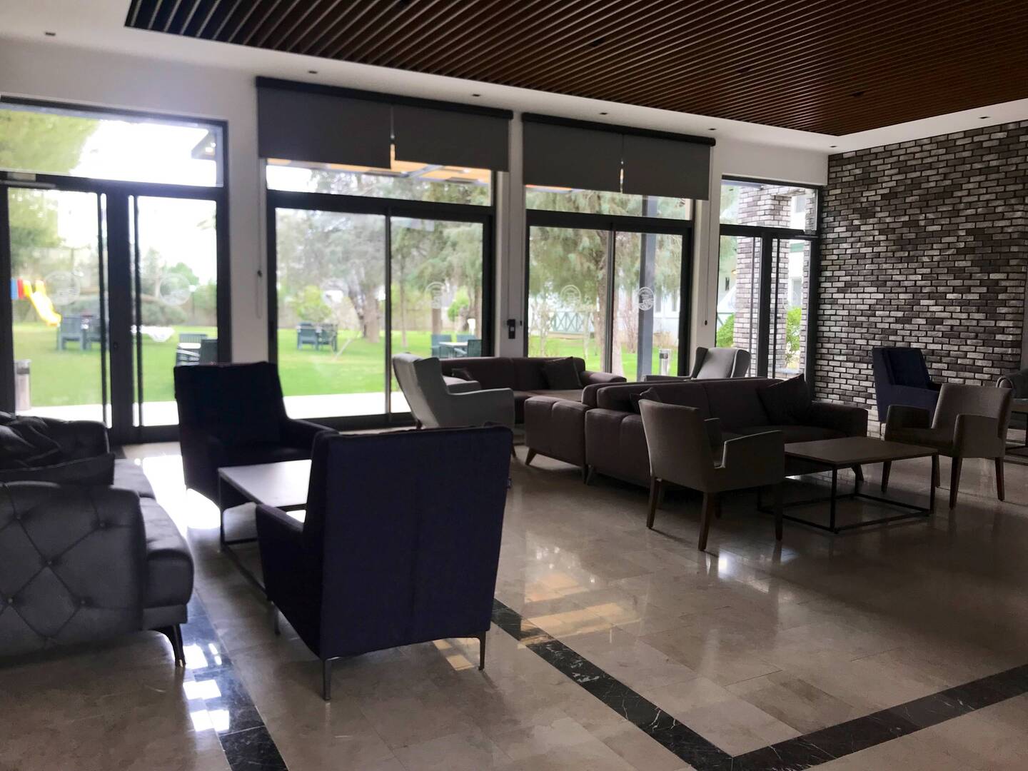 Die Lobby des 2. Hotels