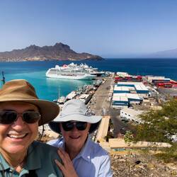 Porto Grande is the port for — Mindelo ... São Vicente, Cape Verde.