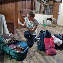 Etwas chaotisch beim Umpacken 🪥