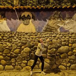 Wandbild unserer Haustiere