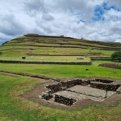 Erste Inka-Terassen im Pumapungo-Museum
