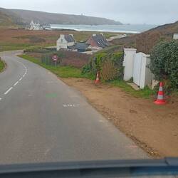 Zwischen Pointe du Van und P. du Raz liegt dieser Strand
