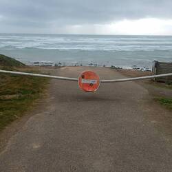 Plovan, Ende der Straße...dahinter ist alles weggespült