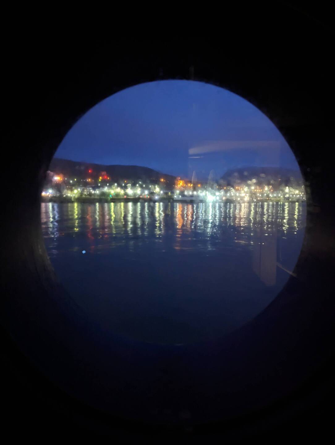 Morning view from the porthole