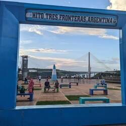 Three countries landmark