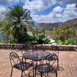 Unser Stammrestaurant mit winderbarer Aussicht