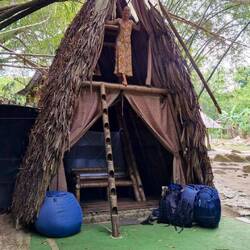 Unsere süße Minihütte in Minca