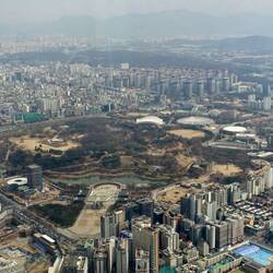 Olympic precinct- still reasonably intact from 1988