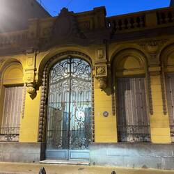 Abends auf dem Heimweg