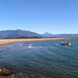 Blick auf den Volcán Corcovado