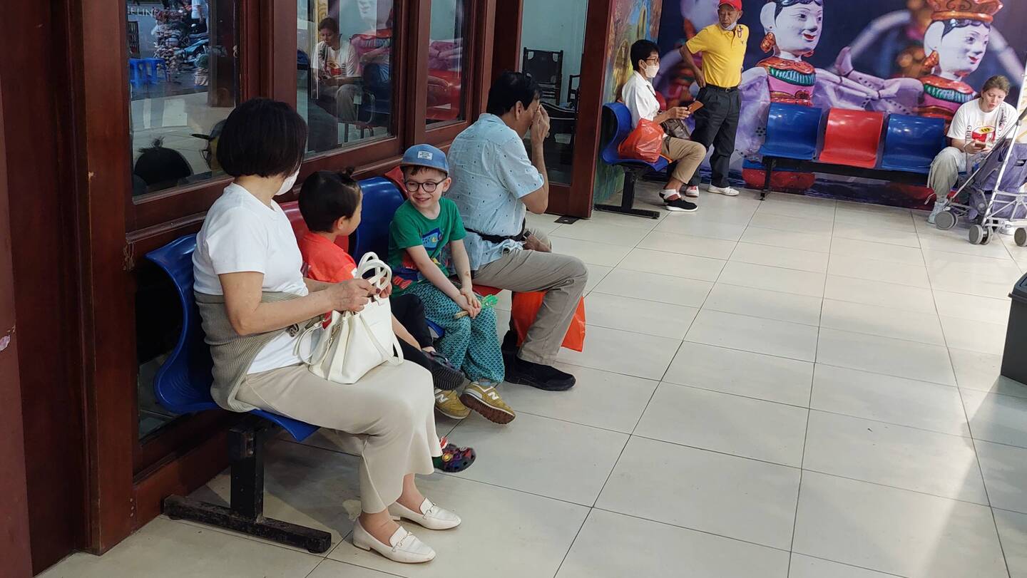 William is making new friends