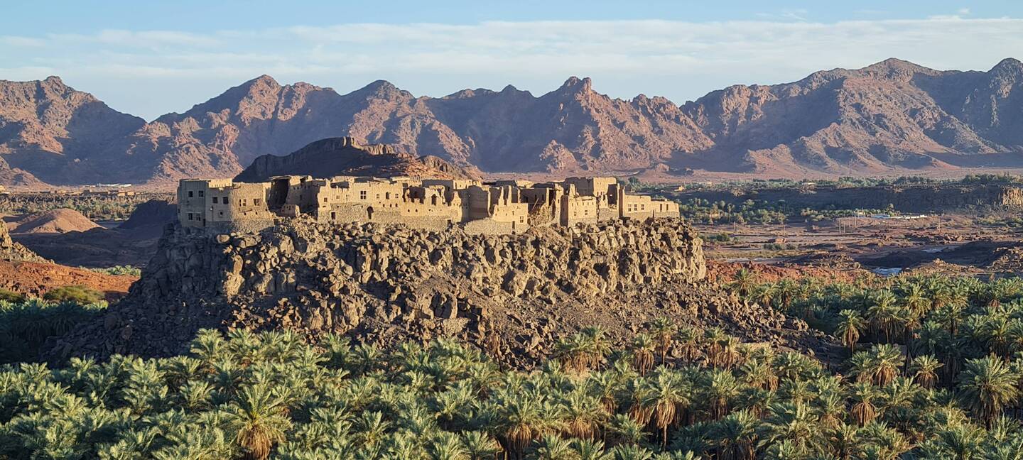 One of the six fortresses surrounding Khaibar