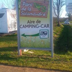 Toller Stellplatz in Saint Gerwain