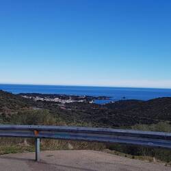 Erster Blick auf die Bucht um Cadeques