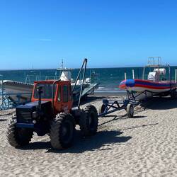 Am Strand ist nichts mehr los; Saison zu Ende