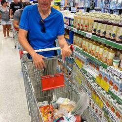 Soooo wenig haben wir im Einkaufswagen!