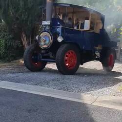 Foden Waggon under steam