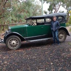 The 1928 velie - Sam's second car!