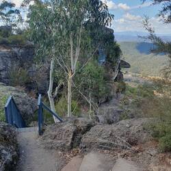 Walk way to the Power's lookout