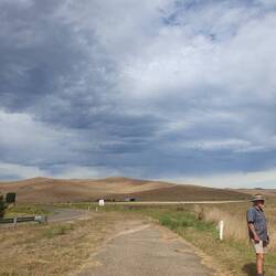 Wide expansive skies in Omeo Valley
