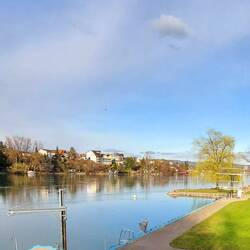 Offizielle Badestelle im Rhein!
