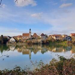 Der Ort Warmbach vor Rheinfelden!