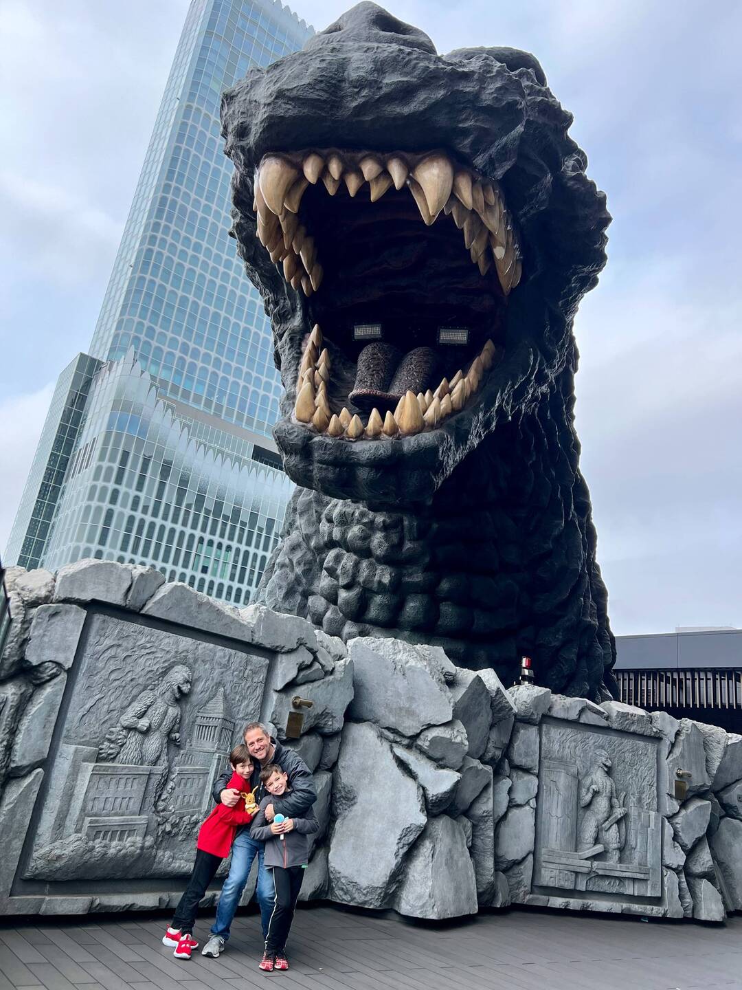 Unc Mike saving us from Godzilla
