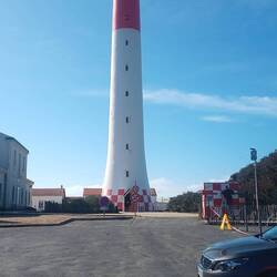 Der Leuchtturm aus der Nähe