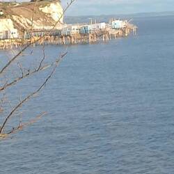 Fischerhütten am Dorf