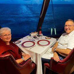 Dinner at the Polo Grill — Aboard Insignia.