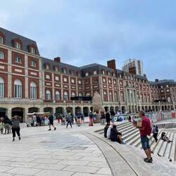 Zentrum und Strandpromenade von Mar del Plata