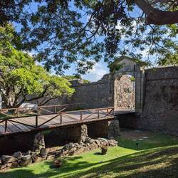 The renovated city gate