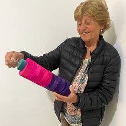 So sehen die Scheiben für dieses "Boule"-Spiel aus.