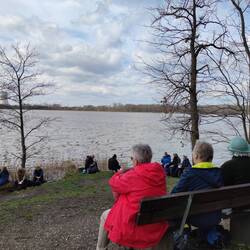 Rast am Stausee Rötha