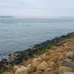 Nochmal Dune du Pilat, aber die Sicht wird nicht besser