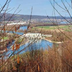 Der Lohn, ein schöner Blick auf unser heutiges Ziel!