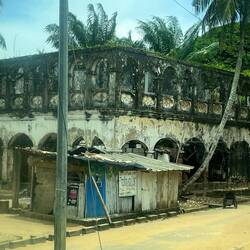 A neglected building