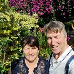 von der Sonne geblendet 😅