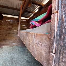 Das Schlafzimmer vom Elefanten und seinem Pfleger