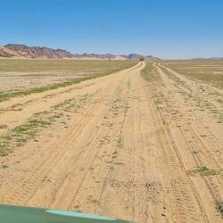 Under normal circumstances, this is dry sand