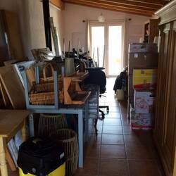 Dies wird unser Wohnzimmer